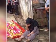Suami di Lubuklinggau dengan Keji Bunuh Istrinya Dihadapan Warga