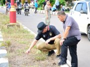 Pj Bupati Banyuasin Muhammad Farid Pimpin Langsung Bersih-Bersih Di Pusat Keramaian Kota Pangkalan Balai