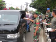 Semangat Berbagi! Kodim 0402/OKI Konsisten Adakan Jumat Berkah