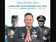 Forkopimcam SP Padang Berikan Doa Terbaik untuk Ulang Tahun Dandim 0402/OKI-OI