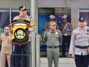 Kapolres OKI Pimpin Apel Pasukan Operasi Keselamatan Musi 2025