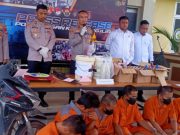 Bersihkan Kejahatan di Bulan Ramadan, Polres OKI Tangkap 12 Tersangka