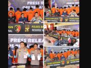 Polres Banyuasin Ungkap 82 Kasus dalam Operasi Pekat Musi 2025
