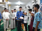 Bupati OKI Hadiri Peringatan Nuzulul Qur’an di Masjid Agung Sholihin Kayuagung