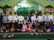 Safari dan Gebyar Ramadan Kemenag OKI Berbagi Kebahagian dengan Anak Yatim Piatu di Desa Batu Ampar