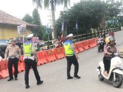 Dukung Kelancaran Lalu Lintas, Satlantas Polres OKI Ajak Warga Tertib Parkir