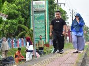 Sambut Idul Fitri, OPD Pemkab OKI Lakukan Bersih-Bersih di Wilayah Kota Kayuagung