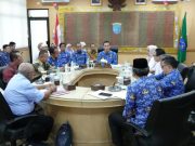 Pemkab OKI, BPPW Sumsel dan PT OKI Pulp Bahas Keberlanjutan SPAM Air Sugihan