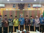 Kepala Kantor Kementerian Agama OKI Audensi dan Silahturahmi dengan Bupati Muchendi