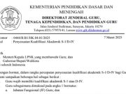 Kadisdik OKI Instruksikan Guru Segera Lakukan Verifikasi Data di Laman Info GTK