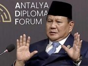Prabowo Tegaskan Rencana Evakuasi Warga Palestina Bukan untuk Relokasi