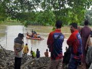 Pencarian Dua Bocah Hanyut di Sungai Ogan Terus Dilakukan Tim SAR Gabungan
