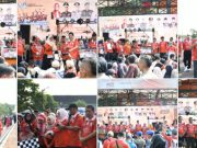 Ribuan Masyarakat Ikuti Jalan Sehat yang Digelar Pemkab Banyuasin