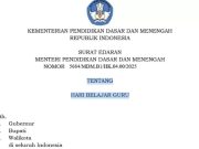 Kemendikdasmen Terbitkan Surat Edaran Hari Belajar Guru, Ini Penjelasan Kadisdik OKI