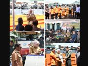 Wujudkan Swasembada Pangan, Wabup Banyuasin Serahkan Alsintan untuk Brigade Pangan