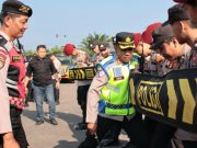 Kapolres OKI Siapkan Pengamanan May Day, Cek Personel dan Kendaraan Dinas