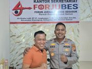 Secara Mendadak, Kapolres OKI Kunjungi Kantor Forjubes