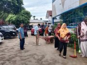 Inspektorat OKI Laksanakan Kerja Bakti Jumat Bersih
