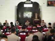 Tingkatkan Keimanan, Polres OKI Gelar Binrohtal di Masjid Al-Faruq