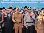 Wujud Sinergi, Kapolres OKI Hadiri Pelantikan PPPK
