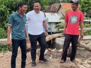 Tiada Kata Libur, Mas Supri Tinjau Langsung Jalan Poros yang Rusak