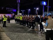 Antisipasi Gangguan Kamtibmas, Polres OKI Lakukan Patroli Malam