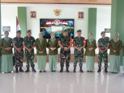 Dandim 0402/OKI-OI Pimpin Sertijab Perwira Pertama