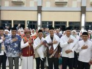 Haru dan Syukur Menyambut Kedatangan Jamaah Haji OKI Kloter 12 di Asrama Haji Palembang