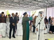 Percepatan Pembangunan, Camat SP Padang Lantik Triyeniwati Jadi Pj. Kades Sukaraja