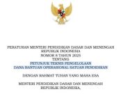 Kebijakan BOS 2025 Resmi Berubah! Ini 4 Pokok Perubahan Penting Sesuai Permendikdasmen