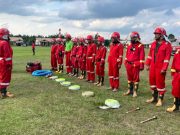 Hadapi Musim Kemarau, PT. Sampoerna Agro Tbk Gelar Pelatihan Damkar