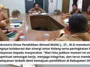 Disdik OKI Menggelar Rapat Strategis Guna Meningkatkan Koordinasi Internal dan Agenda Penting