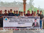 Anggota DPRD Gede Aryawan Bakal Perjuangkan Pembangunan Cor Beton Jalan Desa Kampung Baru