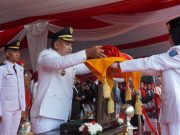 Rangkaian Upacara HUT RI di OKI Tertib dan Khidmat, Wabup Supriyanto Mengaku Bangga