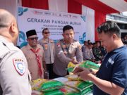 Polres OKI Distribusikan Beras Murah, Bantu Ringankan Beban Warga