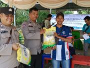 Polres OKI Gelar Gerakan Pangan Murah, Ribuan Kilogram Beras SPHP Disalurkan