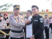 52 Personel Berprestasi Terima Penghargaan Langsung dari Kapolres OKI