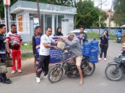 Di Momen HUT ke-80 RI, Lapas Kayuagung Berbagi Sembako untuk Warga Sekitar
