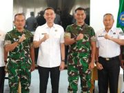 Perkuat Sinergi, Bupati OKI Terima Kunjungan Danbrigif 8/GC