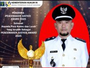 Kades Lingkis Wakili OKI di Ajang Nasional Peacemaker Justice Award 2025