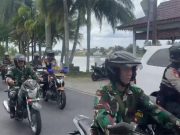 Personel Gabungan Polres OKI dan Kodim Gelar Patroli Skala Besar di Kayuagung