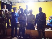 Kodim 0402/OKI Gelar Patroli Sinergitas Bersama Masyarakat di Air Sugihan
