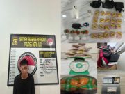 10 Ribu Ekstasi dan 408 Gram Sabu, Berhasil Diamankan Sat Res Narkoba Polres Ogan Ilir dari Seorang Kurir