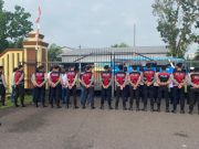 Polres OKI Gelar Simulasi Sispam Mako untuk Tingkatkan Kesiapsiagaan Personel