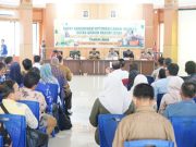Dandim 0402/OKI Hadiri Rakor OPLA Cetak Sawah Rakyat dan Sosialisasi Brigade Pangan 2025