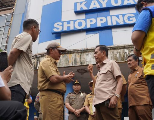 Ishak Mekki Kawal Revitalisasi Shopping Center Kayuagung