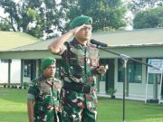 Merah Putih Berkibar di Kodim 0402/OKI-OI, Upacara 17-an Bulanan Teguhkan Semangat Patriotisme