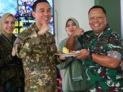 Pakai Seragam Komcad, Bupati OKI Tunjukkan Solidaritas TNI dan Masyarakat