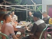 Kodim 0402/OKI-OI Perkuat Sinergi dengan Warga, Patroli Rutin Jaga Pos Kamling Tetap Hidup