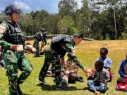 TNI Rebut Kampung yang Sebelumnya Dikuasai OPM di Intan Jaya